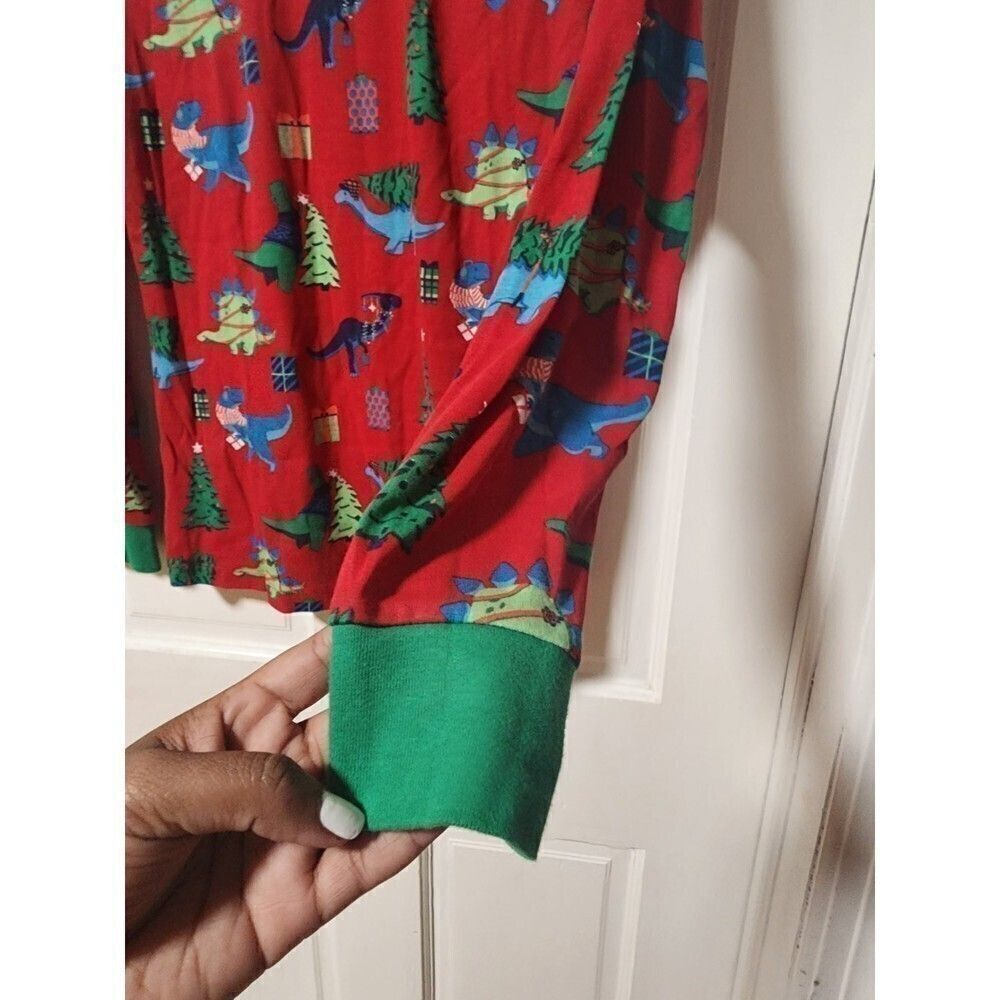 Women's Dinosaur Print Nightwear Pajama Set Size Small - Picture 2 of 14